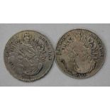 1770 & 1774 GERMAN BAVARIA THALER COINS