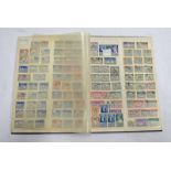 STOCKBOOK OF SOUTH AFRICA WITH 800+ MINT & USED STAMPS INCLUDING 1926 4D TRIANGLE ETC