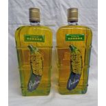 2 BOTTLES LICOR DE BANANA VIOLAN - 30 DEGREE PROOF