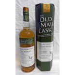 1 BOTTLE ABERFELDY 14 YEAR OLD SINGLE MALT WHISKY, DISTILLED 1994, OLD MALT CASK BOTTLING - 700ML,