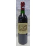 1 BOTTLE CHATEAU LAFITE ROTHSCHILD - VINTAGE 1985