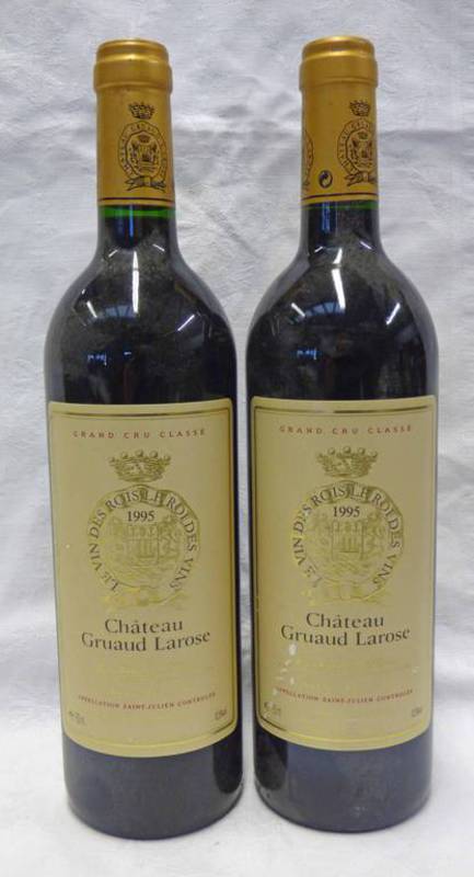 2 BOTTLES CHATEAU GRUAUD LAROSE,