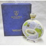 1 BOTTLE OCEANUS XO COGNAC HER MAJESTY'S YACHT BRITANNIA BOTTLING IN PORCELAIN DECANTER - 70CL 40%