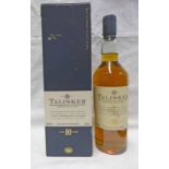 1 BOTTLE TALISKER 10 YEAR OLD SINGLE MALT WHISKY - 70CL, 45.8% VOLUME IN BOX.