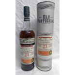 1 BOTTLE LONGMORN 21 YEAR OLD SINGLE MALT WHISKY, OLD PARTICULAR BOTTLING,