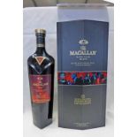 1 BOTTLE MACALLAN RARE CASK BLACK SINGLE MALT WHISKY,