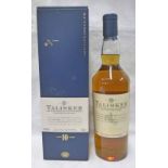 1 BOTTLE TALISKER 10 YEAR OLD SINGLE MALT WHISKY - 70CL, 45.