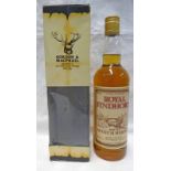 1 BOTTLE ROYAL FINDHORN FINE OLD BLENDED WHISKY SPECIALLY SELECTED FOR ROYAL MONTROSE GOLF CLUB -