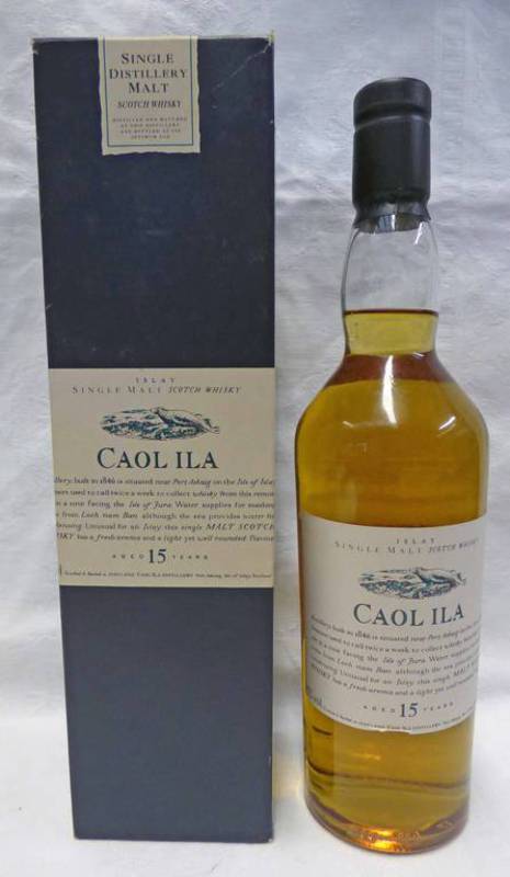 1 BOTTLE CAOL ILA 15 YEAR OLD SINGLE MALT WHISKY - 70CL,