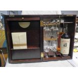 THE MYSTERY OF ABERLOUR BOOK EFFECT WHISKY CABINET TO INCLUDE ABERLOUR 10 YEAR OLD SINGLE MALT
