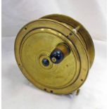 UNMARKED 4 1/4" BRASS REEL