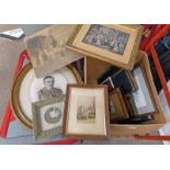 SELECTION OF GILT AND OTHER FRAMED FAMILY PORTRAITS, ETC, ROYAL FAMILY 1897,