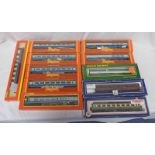 SELECTION OF 00 GAUGE CARRIAGES FROM HORNBY, BACHMANN,