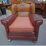 LEATHER CLUB ARMCHAIR