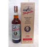 1 BOTTLE GLENFARCLAS 23 YEAR OLD SINGLE MALT WHISKY, DISTILLED 1990, ADAM SMITH EDITION 16 - 700ML,