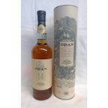 1 BOTTLE OBAN 14 YEAR OLD SINGLE MALT WHISKY - 70CL,