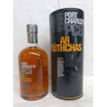 1 BOTTLE PORT CHARLOTTE 8 YEAR OLD SINGLE MALT WHISKY, PC8 AR DUTHCHAS, BOTTLED 2009 - 700ML, 60.