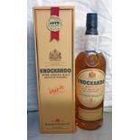 1 BOTTLE KNOCKANDO PURE SINGLE MALT WHISKY, DISTILLED 1975 75CL, 43% VOL.