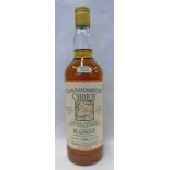 1 BOTTLE BLADNOCH 9 YEAR OLD SINGLE MALT WHISKY CONNOISSEURS CHOICE BOTTLING, DISTILLED 1984 - 70CL,