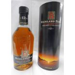 1 BOTTLE HIGHLAND PARK 12 YEAR OLD SINGLE MALT WHISKY - 70CL,