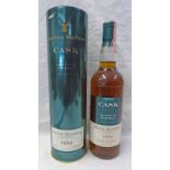 1 BOTTLE GLEN SCOTIA 12 YEAR OLD SINGLE MALT WHISKY, DISTILLED 1992 - 70CL, 61.