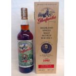 1 BOTTLE GLENFARCLAS 20 YEAR OLD SINGLE MALT WHISKY, DISTILLED 1990, KING MACBETH EDITION - 700ML,