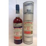 1 BOTTLE LONGMORN 21 YEAR OLD SINGLE MALT WHISKY, OLD PARTICULAR BOTTLING,