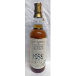 1 BOTTLE TOMATIN 13 YEAR OLD SINGLE MALT WHISKY, DISTILLED 1989 SHERRY WOOD,