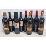 12 MIXED BOTTLES RED WINE : 4 X MONFERRATO DOLCETTO VINTAGE 2013,