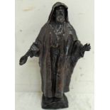 BRONZE FIGURE OF BEDOUIN 24 CM TALL