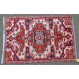 PERSIAN AMIDON VILLAGE RUG TRADITIONAL DESIGN 191 X 127CM Condition Report: Good