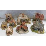 ASSORTMENT OF LILLIPUT LANE MODELS INCLUDING 'DRUNK AND DISORDERLY' , 'SUMMER HAZE',