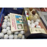 LARGE SELECTION OF VINTAGE AND OTHER GOLF BALLS