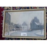 AP NEILSON, TOP OF THE HILLTOWN, DUNDEE MONOGRAMMED, FRAMED WATERCOLOUR,