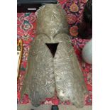 17TH CENTURY STYLE DECORATIVE COMPOSITE HALF ARMOUR COMPRISING OF A HELMET,