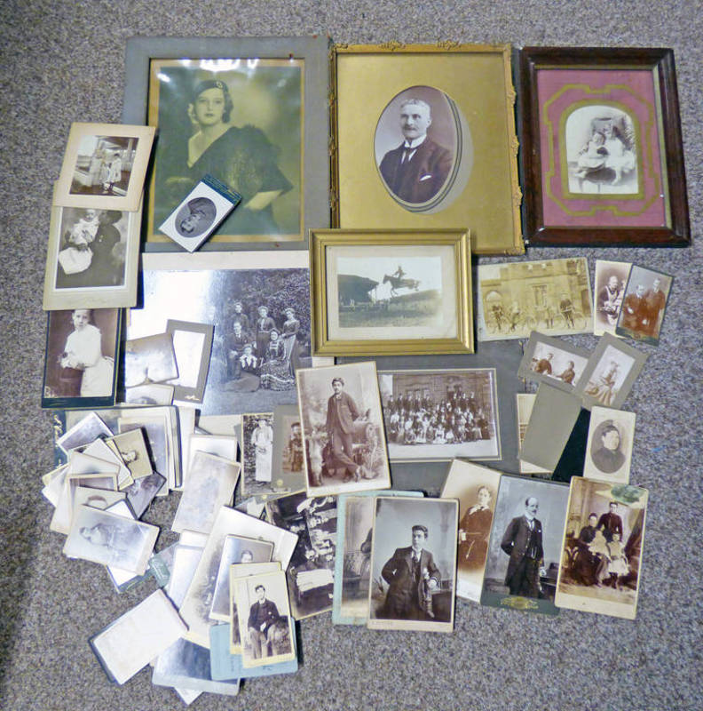 SELECTION OF VARIOUS 19TH & EARLY 20TH CENTURY PHOTOGRAPHS INCLUDING ONE BY DUNDEE PHOTOGRAPHIC