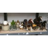 VARIOUS HORSE & CARTS,