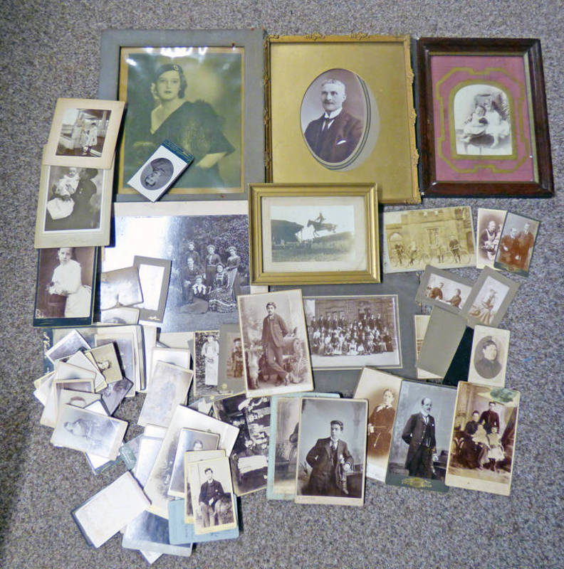 SELECTION OF VARIOUS 19TH & EARLY 20TH CENTURY PHOTOGRAPHS INCLUDING ONE BY DUNDEE PHOTOGRAPHIC - Image 2 of 2