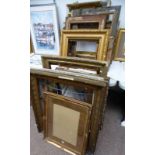 SELECTION OF GILT FRAMES