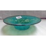 MONART GLASS BOWL WITH PAPER LABEL 18.