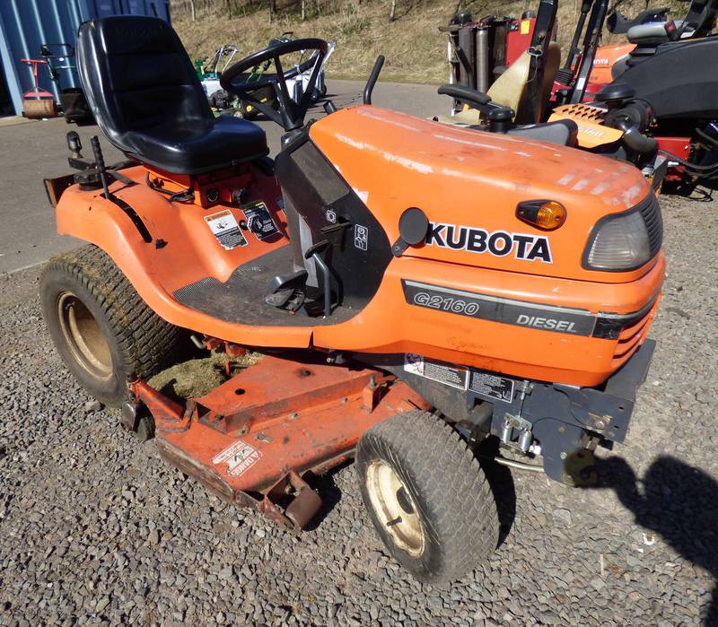 KUBOTA G2160 RIDE-ON LAWNMOWER (SP12 AHD) - PLUS VAT