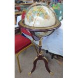 ROYAL GEOGRAPHICAL SOCIETY WORLD GLOBE, MADE IN USA,