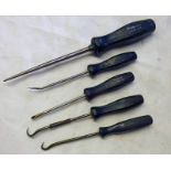 5 SNAP-ON TOOLS TO INCLUDE PICKS ETC