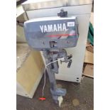YAMAHA 2 OUTBOARD MOTOR Condition Report: Sold as seen with no guarantee.