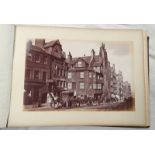 EARLY 20TH CENTURY PHOTOGRAPH ALBUM CONSISTING OF BLACK AND WHITE PHOTOGRAPHS TO INCLUDE HOLYROOD