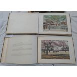 LATE 19TH / EARLY 20TH CENTURY INLAID LACQUER JAPANESE PHOTOGRAPH ALBUM WITH VARIOUS SCORES AND A