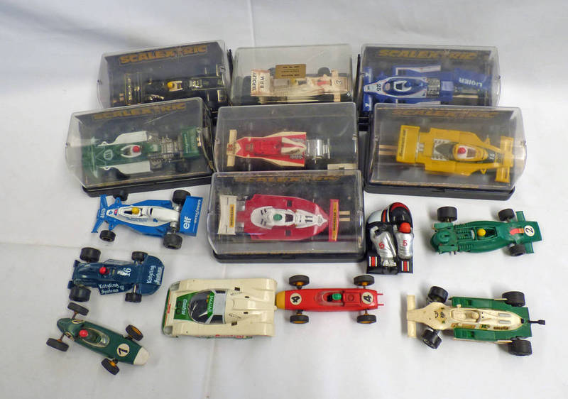 SELECTION OF VARIOUS SCALEXTRIC MODEL VEHICLES