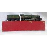 HORNBY DUBLO 2220 00 GAUGE (2-RAIL) BR GREEN 4-6-0 CASTLE CLASS 7032 'DENBIGH CASTLE' STEAM