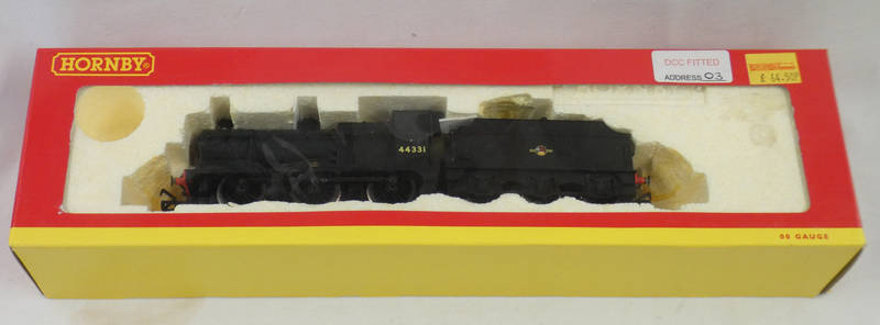 HORNBY R3031 00 GAUGE BR BLACK FOWLER 0-6-0 CLASS 4F 44331 DCC FITTED.