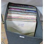 SELECTION OF VINYL MUSIC ALBUMS INCLUDING ARTISTS SUCH AS FLEETWOOD MAC, KATE BUSH,